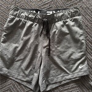 Nike Women's Gray Athletic Shorts